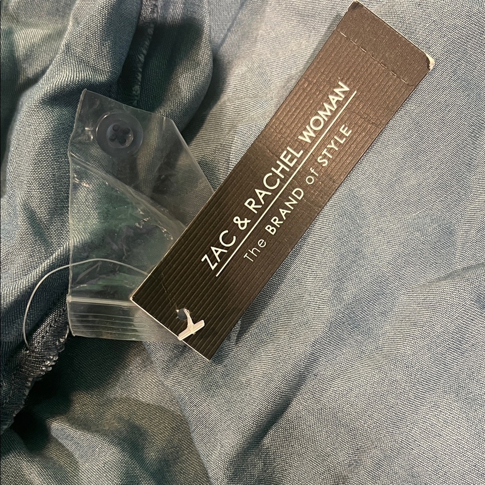 Blue Button-Up Shirt - Picture 10 of 12